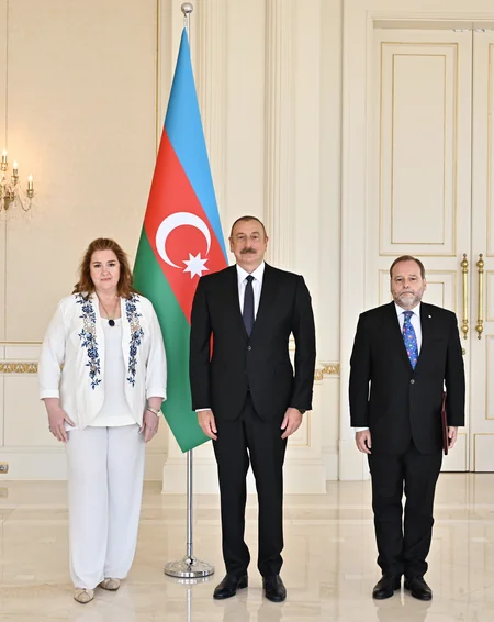 Prezident Argentinanın yeni səfirinin etimadnaməsini qəbul edib - YENİLƏNİB