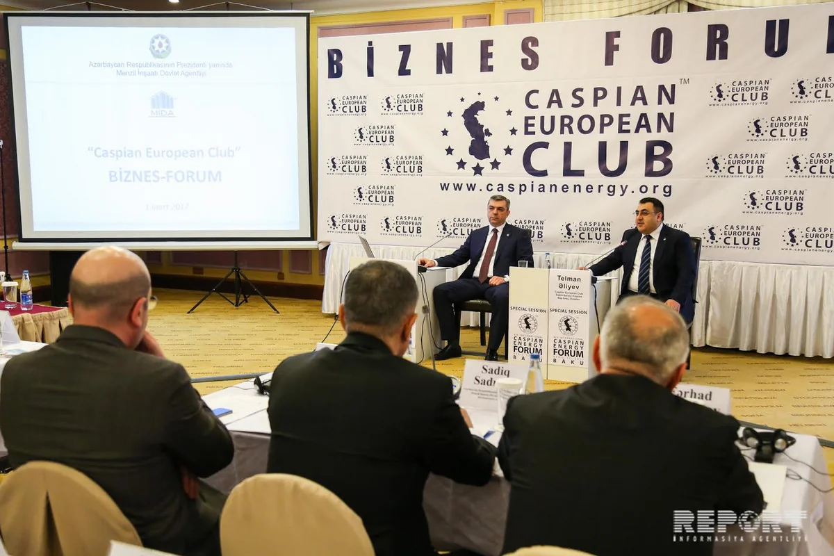 Caspian Business Club hosts the SHDA Director