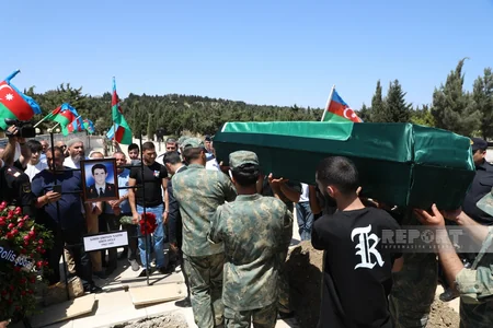 Birinci Qarabağ müharibəsində itkin düşmüş, 31 il sonra meyit qalıqları tapılmış şəhid dəfn olunub