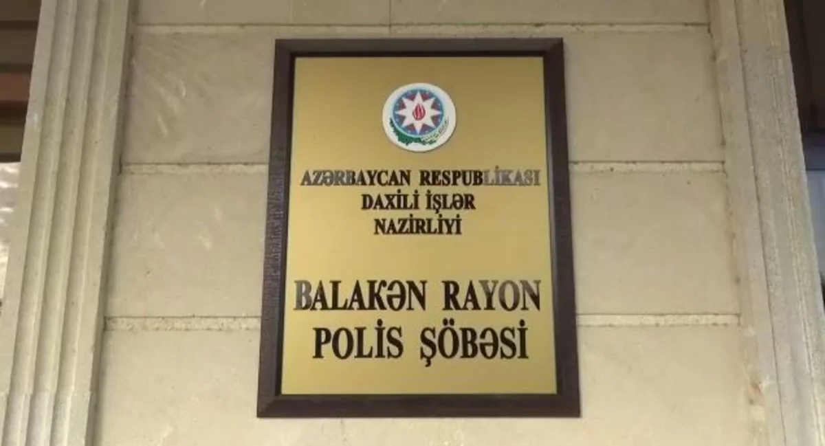 Polis Balakəndə əməliyyat keçirib, saxlanılan var