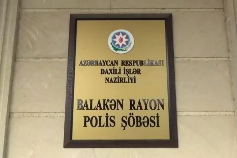 Polis Balakəndə əməliyyat keçirib, saxlanılan var