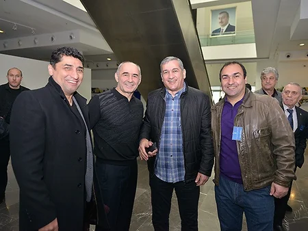 AFFA rəhbərliyi veteranlarla görüşdü