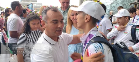 Sloveniyada möhtəşəm nəticə əldə edən Azərbaycan cüdoçuları Vətənə qayıdıblar