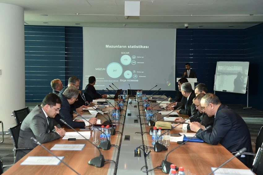 SOCAR-ın xaricdə mütəxəssislərin hazırlanması üzrə Komissiyasının növbəti iclası keçirilib