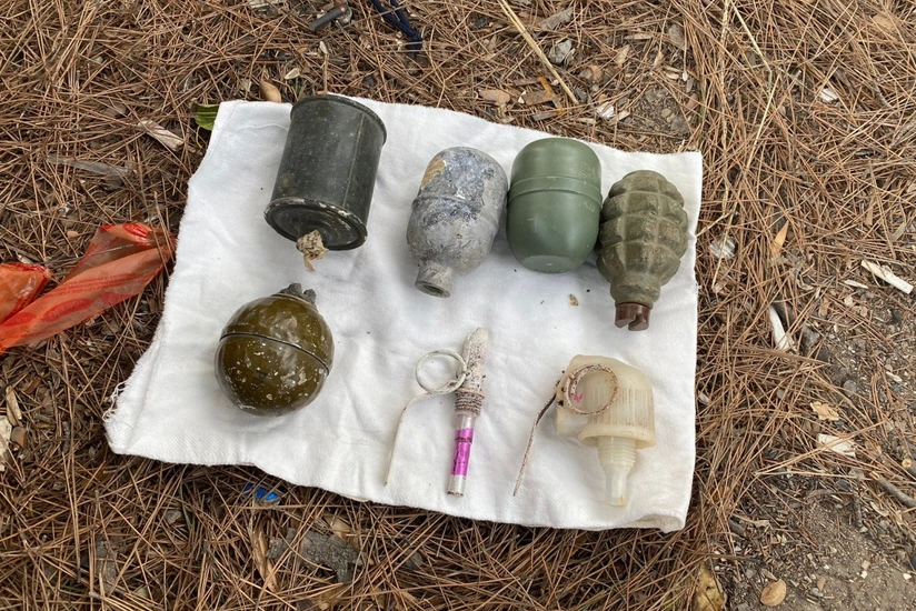 Bakıda əl qumbaraları və partladıcılar aşkarlanıb