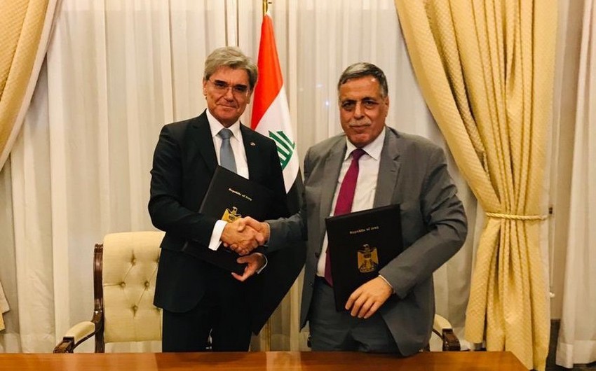 Siemens İraqla tarixində ən böyük müqavilələrindən birini bağlaya bilər