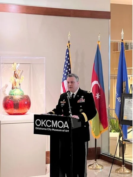 Azərbaycan Ordusu və Oklahoma Milli Qvardiyası arasında tərəfdaşlığın 20 illiyi qeyd edilib