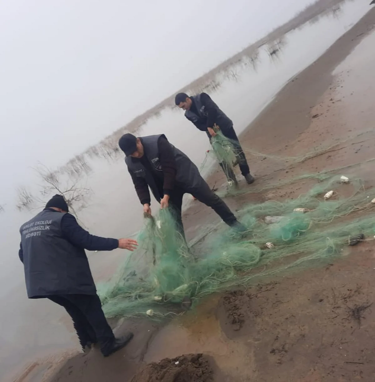 Xəzərdə qanunsuz ov edən şəxslər cəzalandırılıb