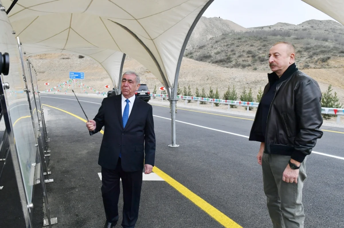 Azərbaycan Prezidenti Talış-Tapqaraqoyunlu-Qaşaltı sanatoriyası yolunun açılışını edib - YENİLƏNİB