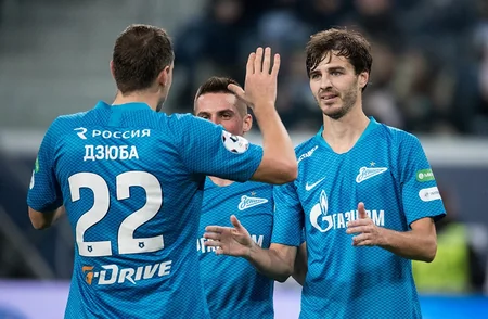 Zenit vaxtından əvvəl Rusiya çempionu olub