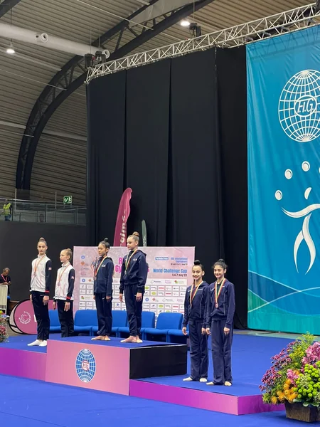 Azərbaycanın bədii gimnastları beynəlxalq turnirdə bürünc medal qazanıblar