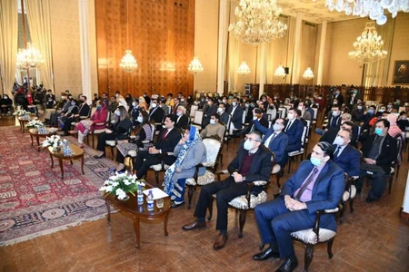 Pakistan Prezidenti Heydər Əliyev Fondunun göndərdiyi əlil arabalarının təqdim olunmasında iştirak edib