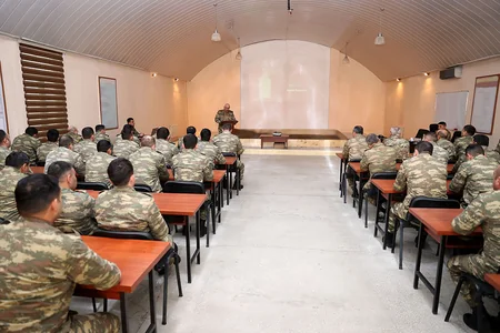 Azərbaycan Ordusunda Xocalı soyqırımının 31-ci ildönümü ilə əlaqədar silsilə tədbirlər keçirilib