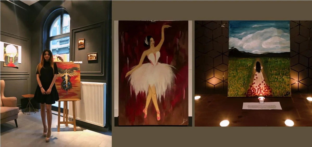 Budapeştdəki Azərbaycan Evində ilk rəsm sərgisi açıldı