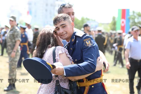 Heydər Əliyev adına Hərbi İnstitutda məzun buraxılışı - YENİLƏNİB - FOTOREPORTAJ