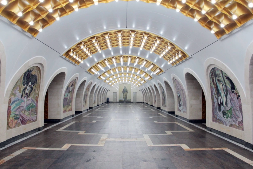 Long-term repair and restoration work completed in Nizami metro - PHOTO