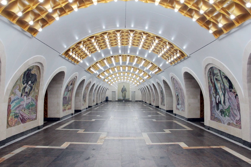 Metronun “Nizami” stansiyasında uzunmüddətli təmir və bərpa işləri başa çatıb - FOTO