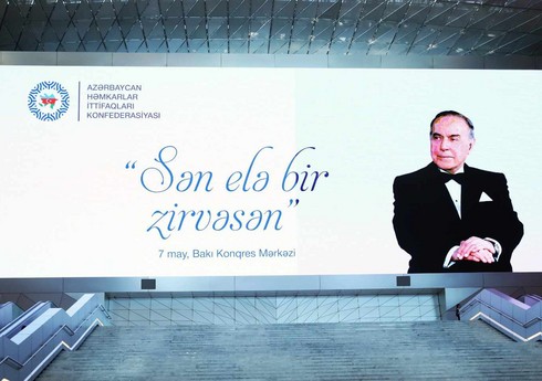 Azərbaycan Həmkarlar İttifaqları Konfederasiyası "Sən elə bir zirvəsən" adlı tədbir təşkil edib