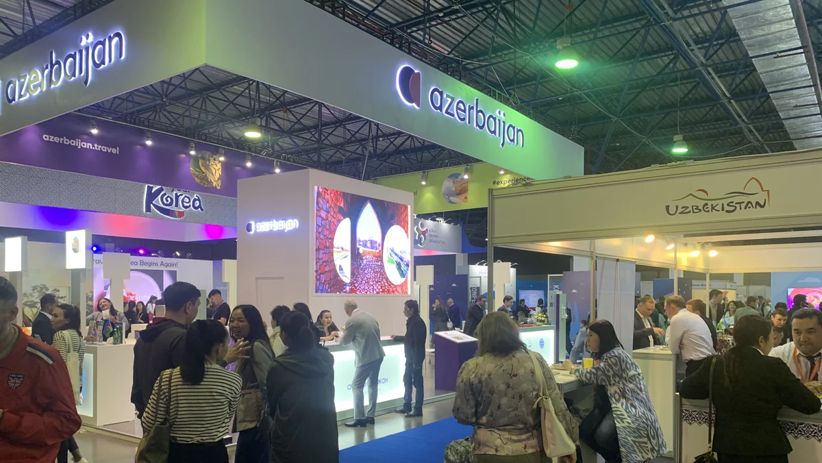 Azerbaijan represented at int'l tourism exhibition in Kazakhstan