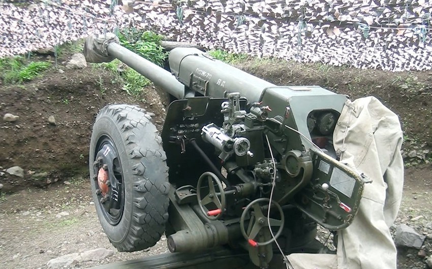 Combat equipment seized in Azerbaijan's Kalbajar region