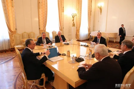Foreign Ministers of Russia, Azerbaijan and Armenia meet with OSCE Minsk GROUP co-chairs