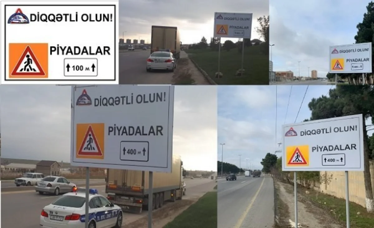Yol polisi piyadavurmaların qarşısını alacaq yenilik tətbiq etməyə başlayıb