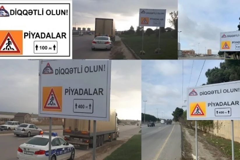 Yol polisi piyadavurmaların qarşısını alacaq yenilik tətbiq etməyə başlayıb