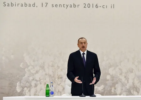President Ilham Aliyev chaired conference on development of cotton-growing in Azerbaijan