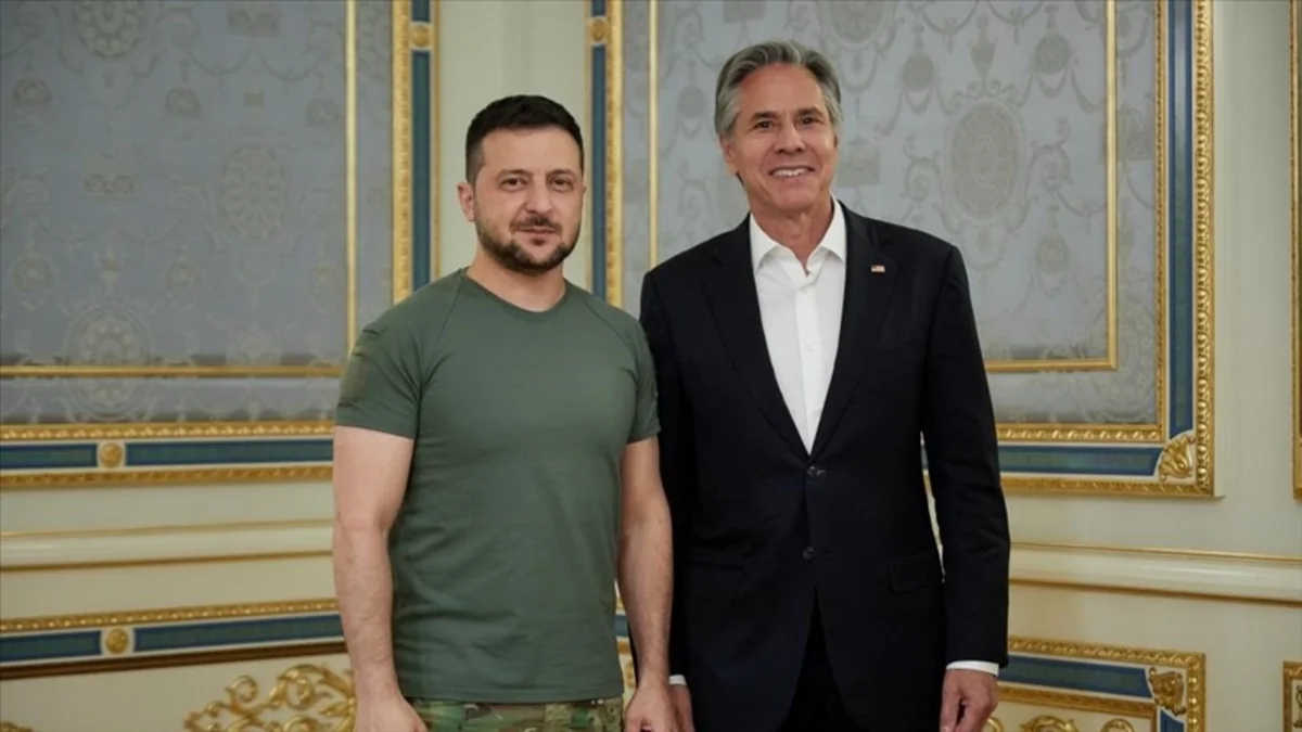 Zelenski Blinkenlə görüşüb və Ukraynaya yardımı müzakirə edib