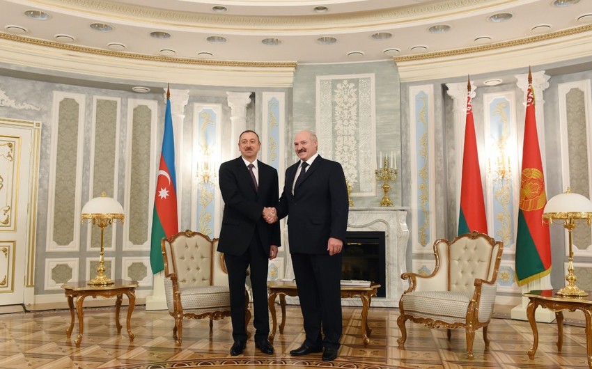 ​İlham Əliyev Aleksandr Lukaşenkonu Azərbaycana səfərə dəvət edib