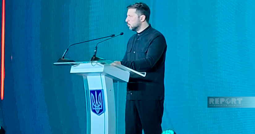 Zelenski: Rusiya raketlərində Fransa, Almaniya, ABŞ-nin sənaye məhsulları qeydə alınıb