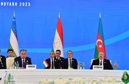 President of Azerbaijan Ilham Aliyev attends SPECA Summit - UPDATED