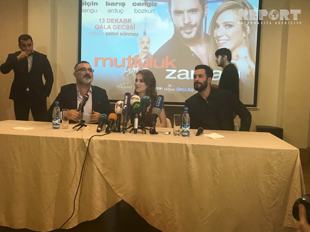 Türkiyənin tanınmış simaları - Barış Arduç və Elçin Sangu Bakıya gəlib
