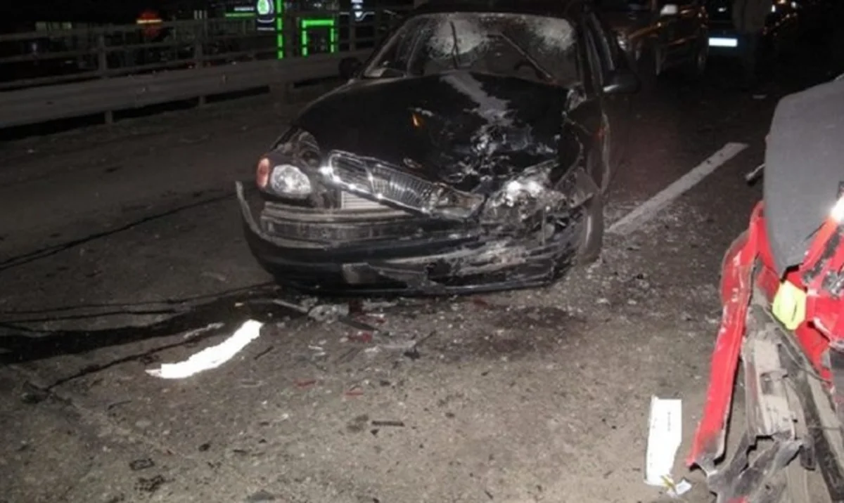 ​Şamaxı-Yevlax yolunda ağır qəza: 1 ölü, 4 yaralı