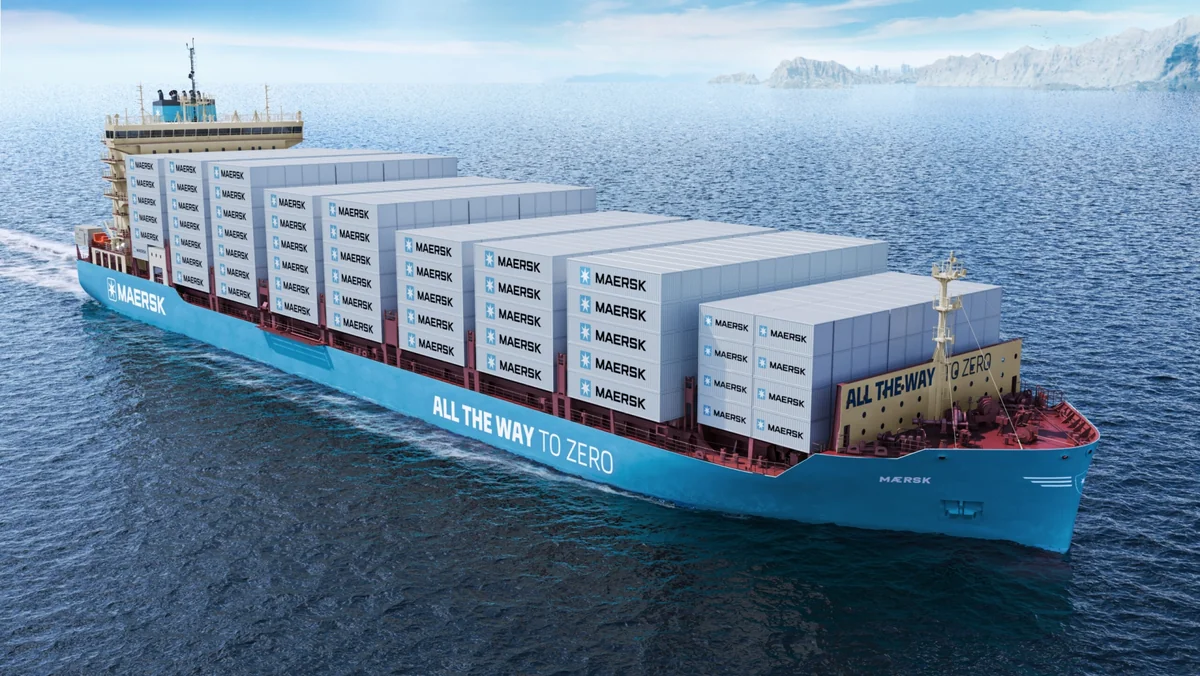 Maersk unveils world’s biggest methanol-powered container ship