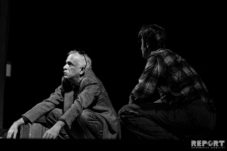 Fuad Poladovun “Azdrama”da sonuncu çıxışı - XATİRƏ FOTOREPORTAJI