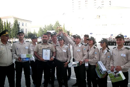 Определены победители финального этапа военно-спортивных игр Шахин