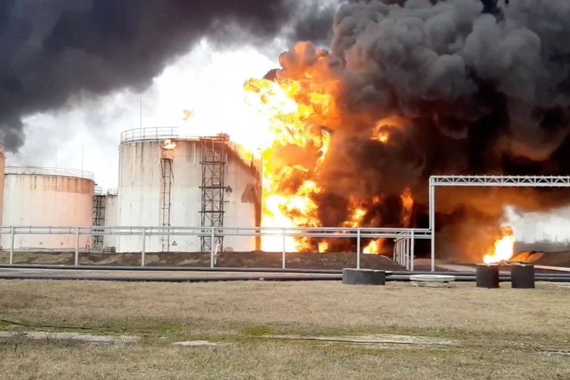 Fire breaks out at Mozyr Oil Refinery in Belarus