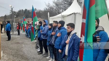 Xankəndi-Laçın yolu: Ekofəalların aksiyası 127 gündür yüksək fəallıqla davam edir