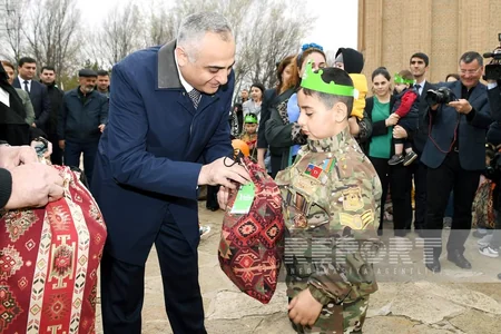 Naxçıvanda Novruz bayramı münasibətilə ümumxalq şənliyi keçirilib