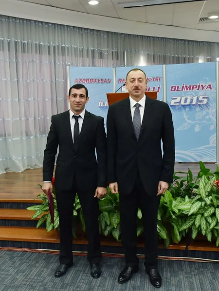 ​Prezident İlham Əliyev 2015-ci ilin idman yekunlarına həsr olunan mərasimdə iştirak edib