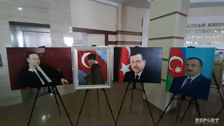 Bakının erməni-daşnak qüvvələrinin işğalından azad olunmasının 101 illiyinə həsr edilmiş sərgi keçirilib