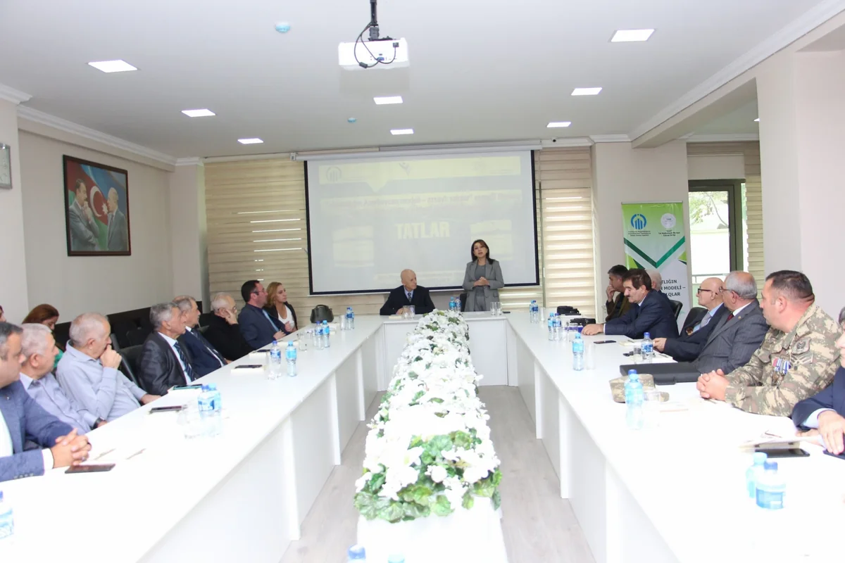 Multikulturalizm Mərkəzində tat dilində “Əli və Nino” kitabının təqdimatı olub