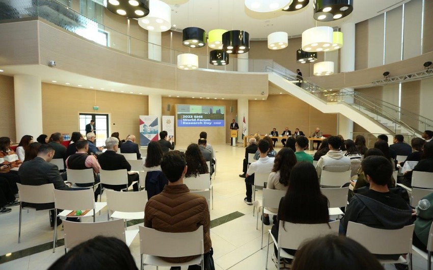 Bakıda keçirilən SME World Forum çərçivəsində təhsil və biznes əlaqələri müzakirə edilib