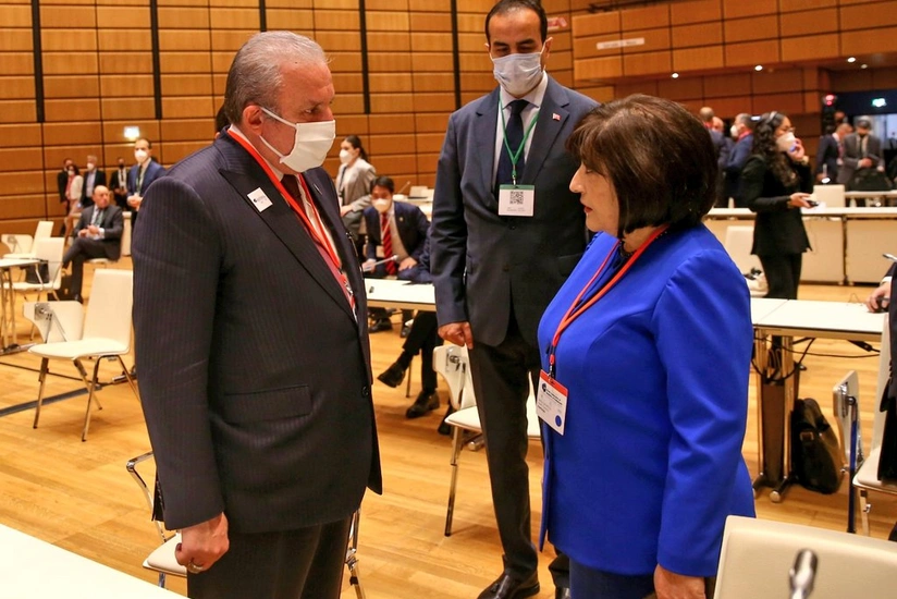 Azərbaycan və Türkiyənin parlament sədrləri görüşüb