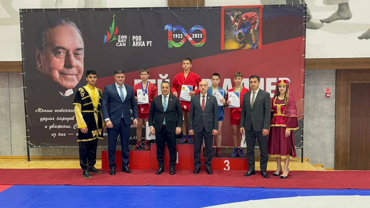 Heydər Əliyevin 100 illik yubileyi münasibətilə Kazanda sambo üzrə Ümum-Rusiya turniri keçirilib