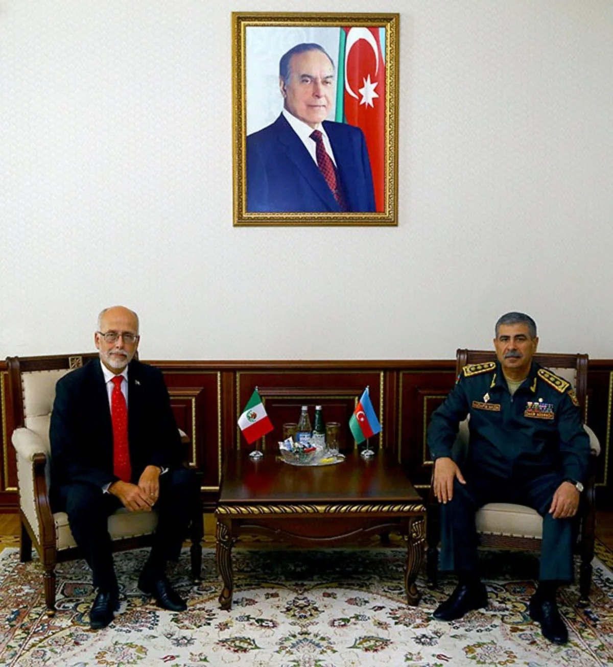 Zakir Həsənov: Azərbaycanla Meksika arasında hərbi əməkdaşlığın hüquqi bazası yaradılır - YENİLƏNİB