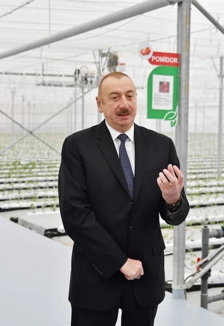 Prezident İlham Əliyev Tərəvəzçilik Elmi-Tədqiqat İnstitutunun açılışında iştirak edib - YENİLƏNİB