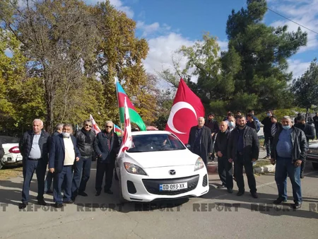 В Грузии празднуют победу Азербайджана