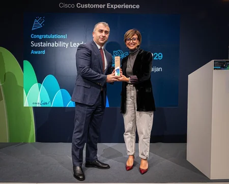 Представители ИТ-департамента COP29 удостоены престижной награды Cisco